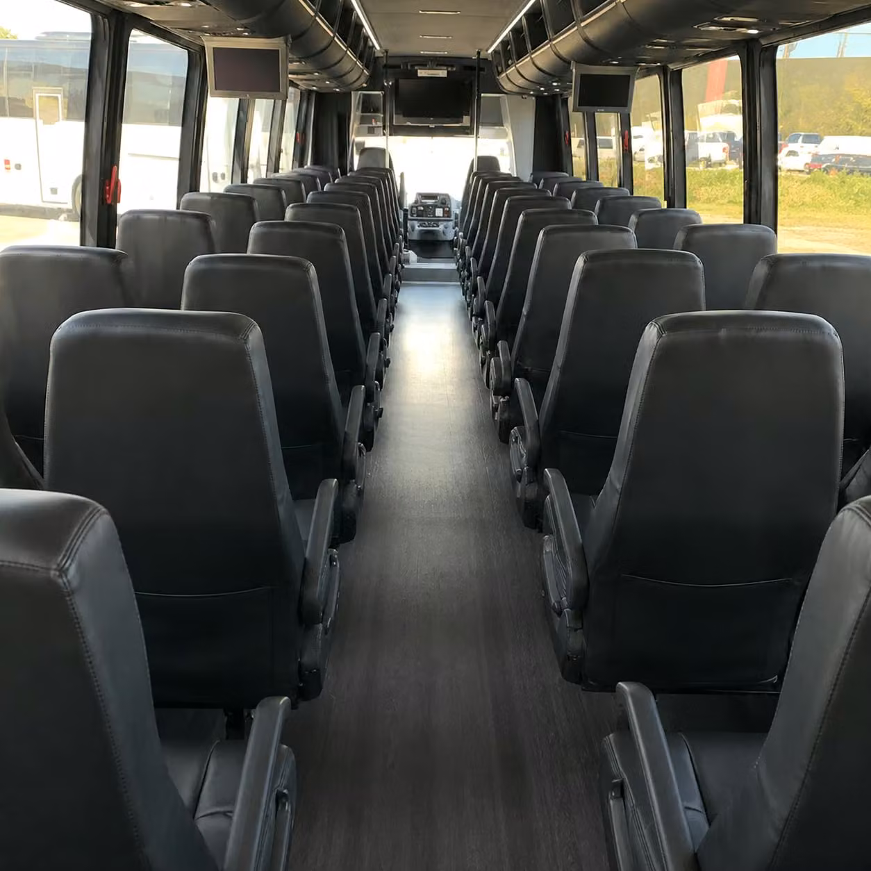 30 passenger minibus inside