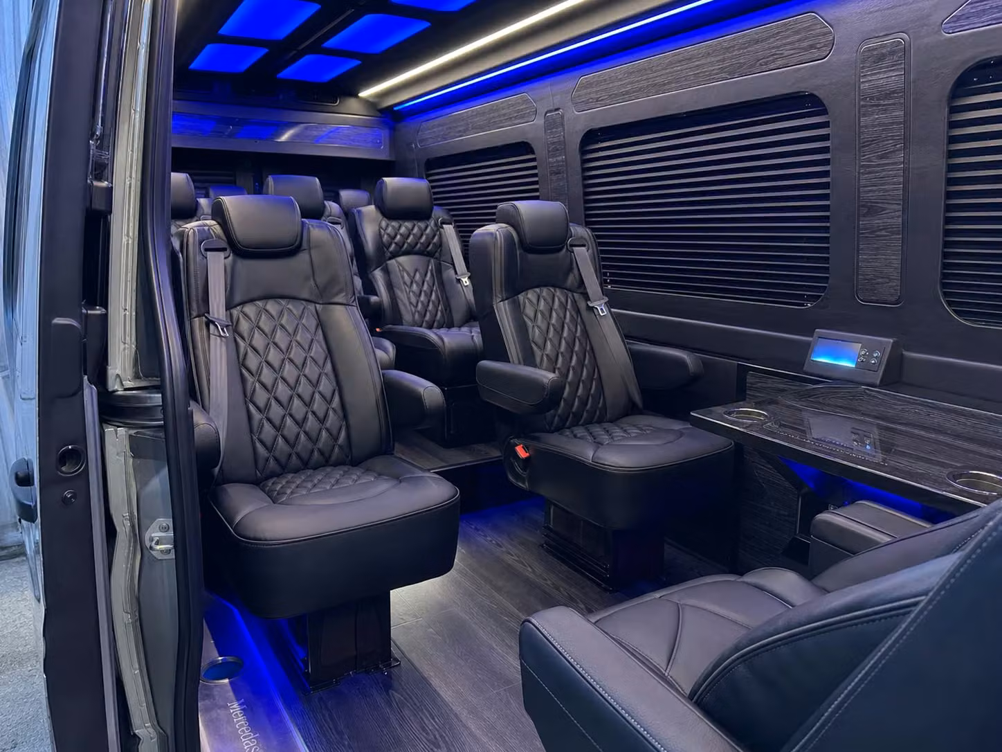 sprinter van transportation for groups and events across west covina