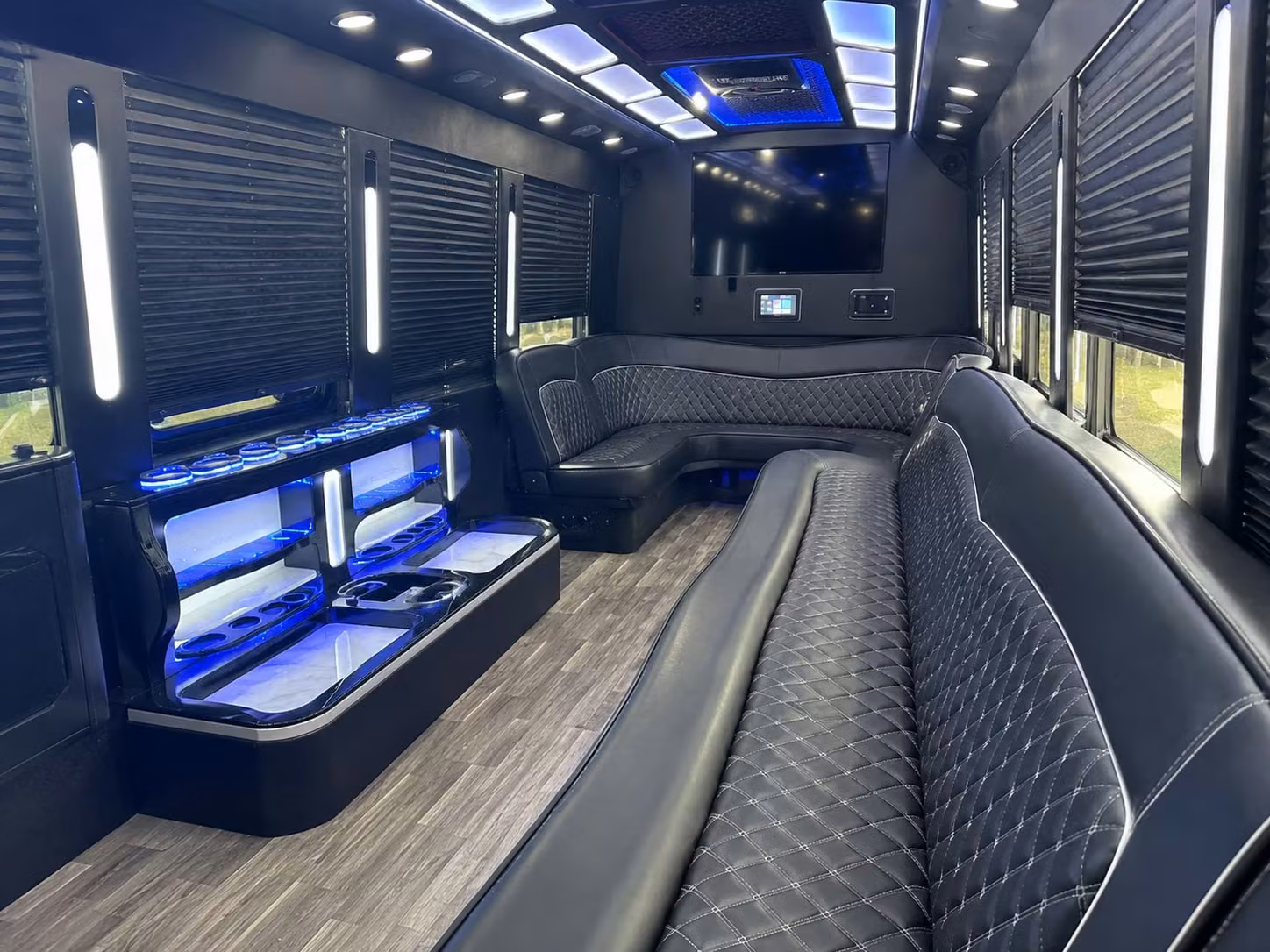 what makes a party bus the right call for a west covina concert night